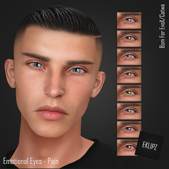 Second Life Marketplace - [Eklipz] Emotional Eyes - Pain